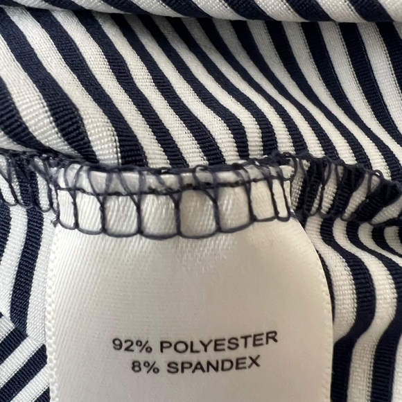 Peter Millar Blue Stripe Polo Size M - Picture 2 of 5